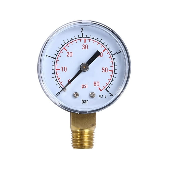 Mini Dial Vacuum Pressure Gauge Meter Manometer Vacuum Gauge Digital Pressure Measuring Instruments Supplies ,Corrosion Resistance