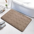 thumbnail image 5 of Bathroom Floor Mat Solid Color Sponge Absorbent Non Slip Bath Pad Thick Slow Door Mat For Bathroom Safety And Comfort Bath Mats For Bathroom, 5 of 6