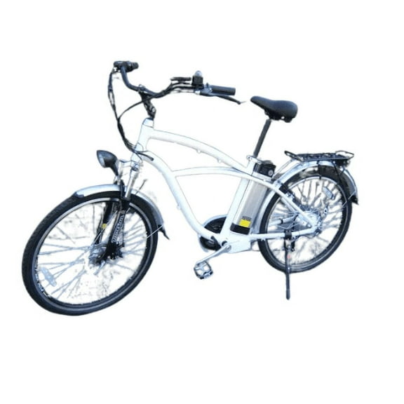 Best Electric Bicycle for Adults | High-Grade Alloy Frame & Integrated Lighting | Electric City Bicycle | Maximum Load- 350 Lbs | Speed Up to 20 Mph, 40 Mi Per Charge