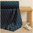 thumbnail image 4 of Soimoi Blue Cotton Cambric Fabric Leaf Floral Printed Craft Fabric by the Yard 56 Inch Wide, 4 of 7