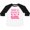 Baseball White and Black, variant on Inktastic Gigi and Papa Girl Cute Granddaughter Girls Toddler T-Shirt