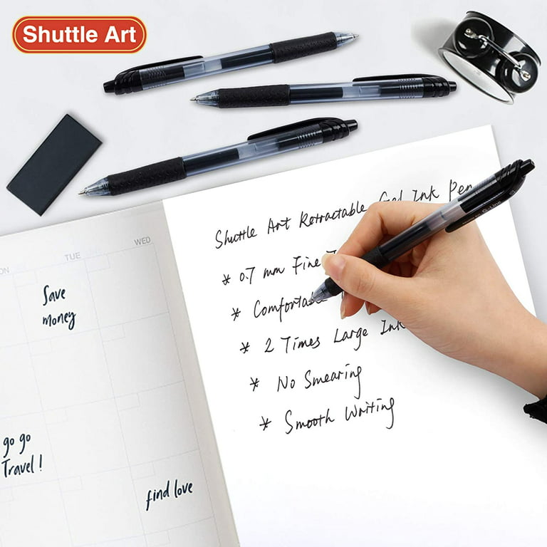 Sharpie S-Gel Pens 0.7 mm Pen Point Size - Black Gel-based Ink - 4 / Pack 