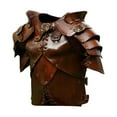 thumbnail image 1 of lionlar Gilet de Protection Médiéval pour Hommes avec Sangle Réglable Marron, 1 of 7