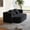 Black, variant on 75" 2-in-1 Foldable Sofa Bed, Convertible Sleeper Foam Couch with Multi-Functional Blanket, Corduroy Floor Lounge Sofa for Living Room Bedroom Studio, Beige