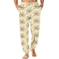 thumbnail image 2 of Mens Halloween Pajamas Cute Pumpkin Ghost Lounge Print Pj Pants Hallowmas Drawstring Lightweight Soft Sleep Pants For Men, 2 of 5