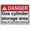 Warning Sign 1, variant on Weatherproof Horizontal ANSI No Smoking Area Sign - No Smoking On Porch Use Designated Area, 8"x12" UV Resistant Plastic Sign, Indoor Outdoor Workplace Industrial Caution Sign