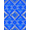 Blue, Pattern 3, variant on Design&I 9'x12' Washable Area Rug Sleek Flatweave Pet Friendly Fish Navigation Fishing Symbols Hook Centerpiece Hunting Animals for Master Suite, Under Bed
