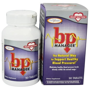 Enzymatic Therapy BP Manager 90 Tablets