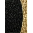 thumbnail image 3 of Handmade Braided Natural Pure Jute with Black Color Design Round Rugs Size 6 x 6 Feet ( 180 x 180 cm ), 3 of 3