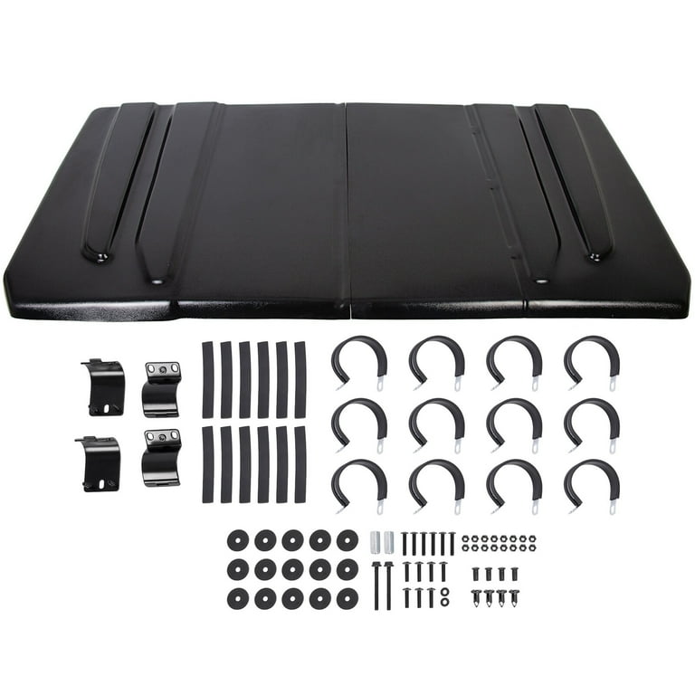 KOJEM Black Plastic Hard Top for JD Gator 625/825i, Kawasaki MULE
