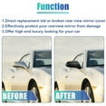 thumbnail image 4 of 1 Par Retrovisor Lateral Espejo Cubierta Carbono Fibra Patrón para Chevrolet, 4 of 6