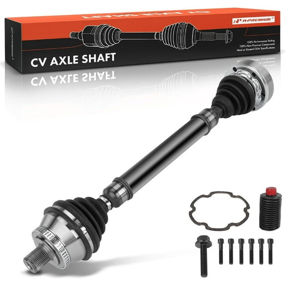 A-Premium CV Axle Shaft Assembly Compatible with Audi A4 2001, S4 2000-2002, A6 Quattro 2000-2004, Manual Transmission, Replace# 1700-204015