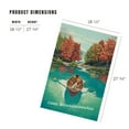 thumbnail image 3 of Lantern Press 1000 Piece Jigsaw Puzzle, Lake Winnipesaukee, New Hampshire, Quiet Explorer, Boating, Fall Colors, 3 of 5
