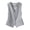 Light Grey, variant on Xioeram Women Formal Vest V Neck Single-breasted Sleeveless Cardigan Solid Color Loose OL Commute Office Wear Waistcoat Lady Coat