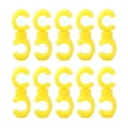 thumbnail image 1 of 10 Pieces Brake Cable Clips MTB Mountain Removable S-Type Rotating Line Clamps Housing Holder Supplies Replacement Parts Yellow, 1 of 8