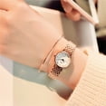 thumbnail image 5 of JikouIivo Women Quartz Analog Wrist Small Dial Delicate Watch Luxury Business Watches GD, 5 of 5