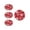 9.06*9.06IN, variant on Snowflake Party Tableware, Christmas Paper Serving Set, Bring a Coordinated Pattern to Holiday Meals and Refreshment Tables, Seasonal Printed Plates and Cups with Matching Napkins