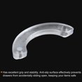 thumbnail image 4 of Drawer Stops, Plastic Drawer Stoppers, Clear Semi-curved Dresser Anti-slip Stopper with Screws, 40, 4 of 6