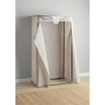 thumbnail image 3 of Mainstays Single Tier Zippered Steel Adult Clothes Closet, 36", Grey Pumice, Bedroom, 3 of 7