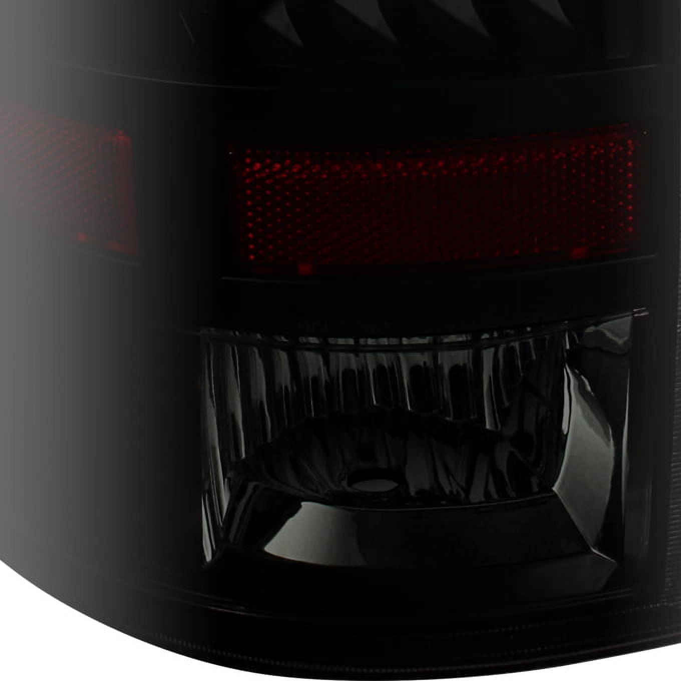 AKKON - For Black 2009-2018 Dodge Ram 1500 2010-2018 Ram 2500 3500 Pickup Truck LED Tail Lights Brake Lamp Replacement