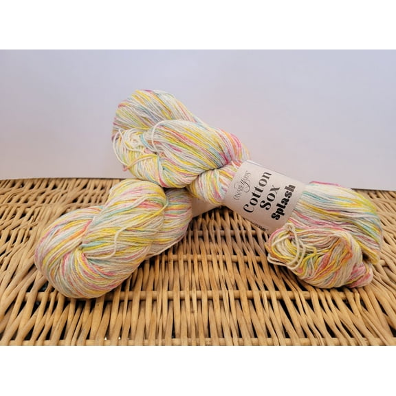 Cotton Sox Splash by Cascade Yarns