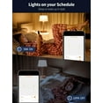 thumbnail image 5 of Alexa Light Bulbs, 12W, Smart Light Bulb Compatible with Alexa Required Echo Device, 2700K-6000K Warm White to Daylight Turnable, A19 E26 No Hub Required (6 Packs), 5 of 5