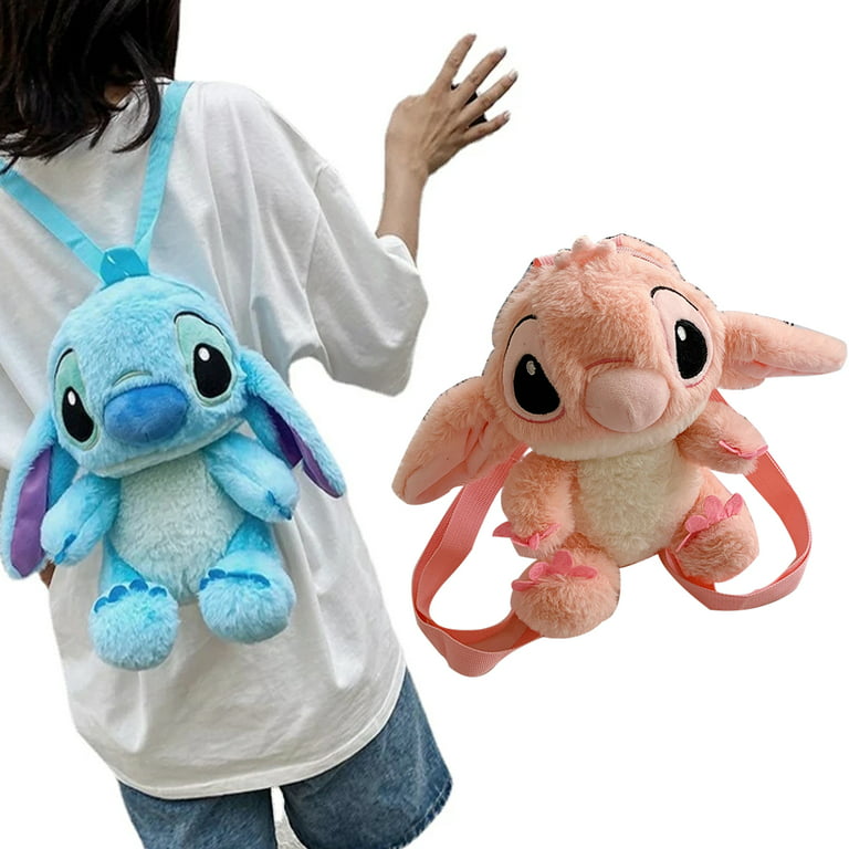 20cm Stitch Cartoon Cute Plush Backpack Kawaii Stitch Toy