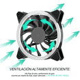 thumbnail image 3 of Radiador De Ventilador De 120 Mm Rgb Para Gabinete Gaming Malubero Malu1839, 3 of 3