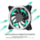 thumbnail image 3 of Radiador De Ventilador De 120 Mm Rgb Para Gabinete Gaming Malubero Malu1839, 3 of 3