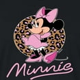 thumbnail image 3 of Mickey & Friends - Minnie Leopard Print - Juniors Cropped Cotton Blend T-Shirt, 3 of 5