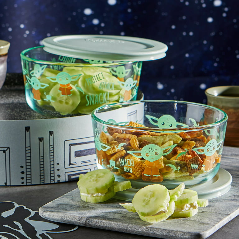 Star Wars 4-pc. Food Storage Set by Pyrex  Glass storage containers, Pyrex,  Food storage