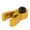 Gold, variant on Riousery Premium Folding Bicycle Stem Catcher Aluminium Alloy Front Tube Fixing Buckle Lightweight Stem Head Connector Fastener For Brompton 3sixty Bikes, Red (0.9x1.5 inches / 23x37 mm)