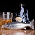 thumbnail image 2 of 5oz Trout-Shaped Stainless Steel Hip Flask - Perfect for Outdoor Travel and Parties!, 2 of 8