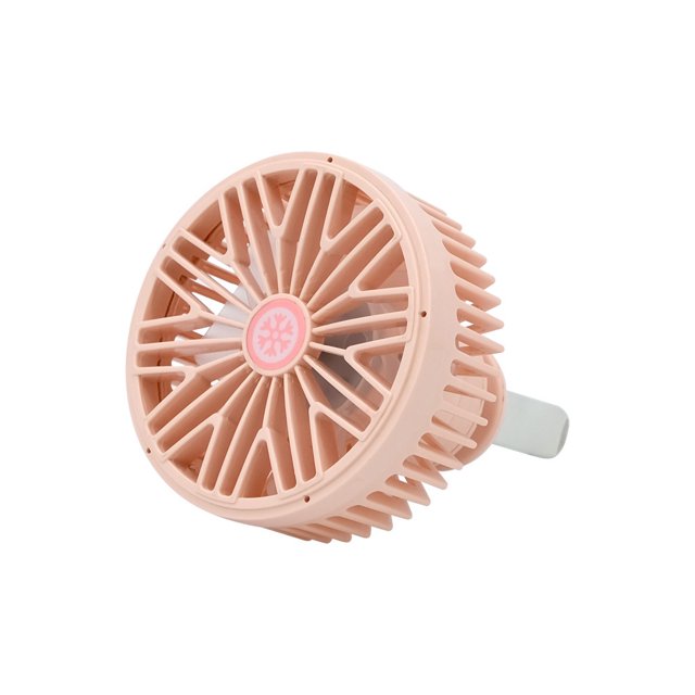 Kenally Ventilador USB para coche, viento grande, tres velocidades, Clip en 360 grados, enfriador de ventilación de aire giratorio, 5V, 1A, Type7 NO7