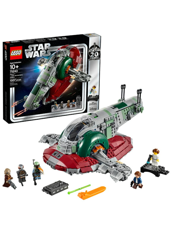 LEGO 75243 Star Wars Slave 20th Anniversary Collector Edition Collectible Model Building Kit