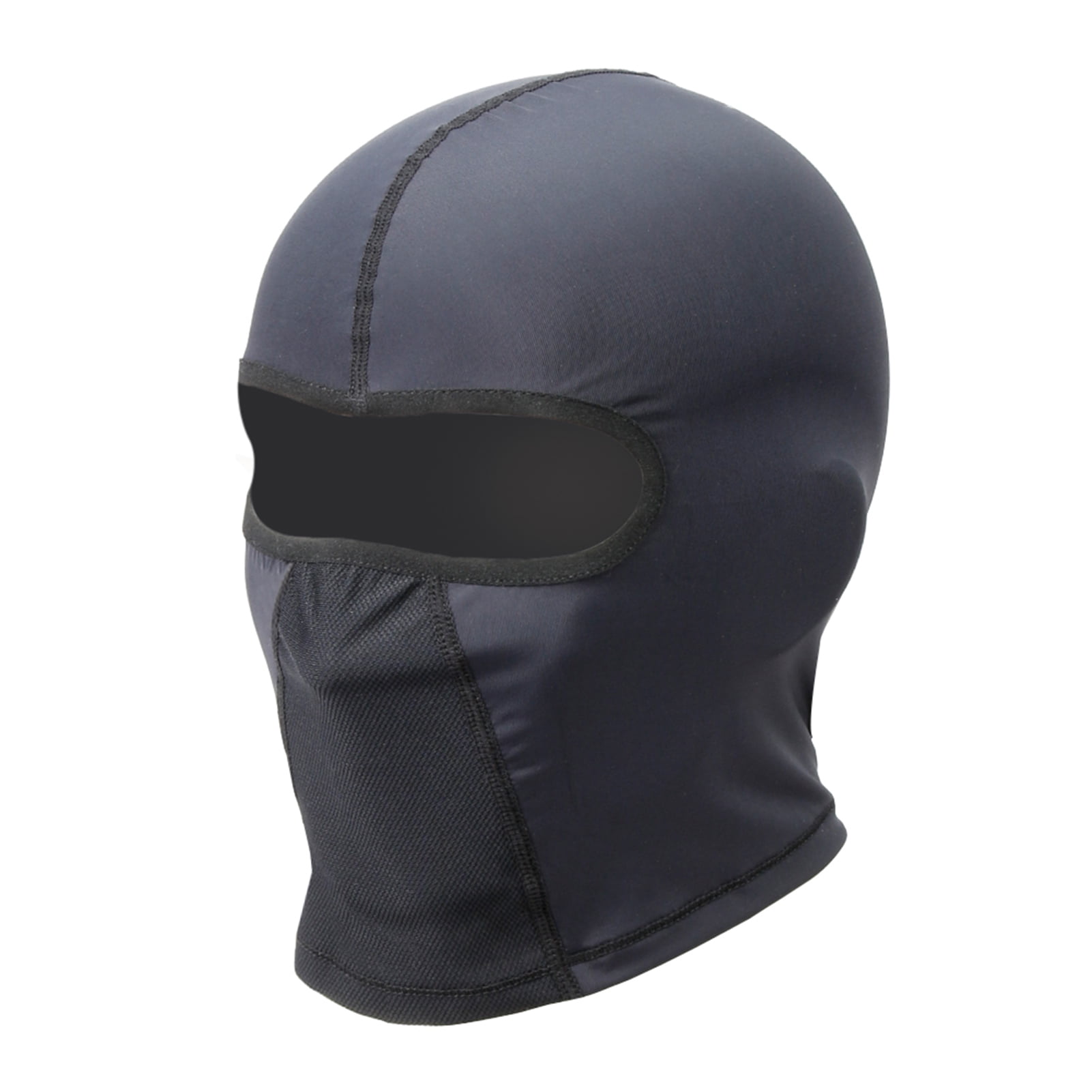 Cagoule D'Été Rafraîchissante Respirante Avec Trou Pour Lunettes - Noir, Taille Unique Pour Sports Outdoor, Moto, Cyclisme