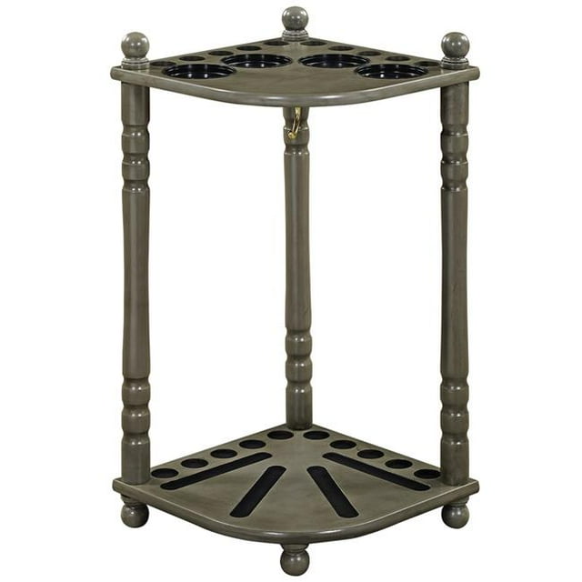 RAM Game Room FCR SL 16 x 16 x 24 in. Floor Cue Rack, Slate