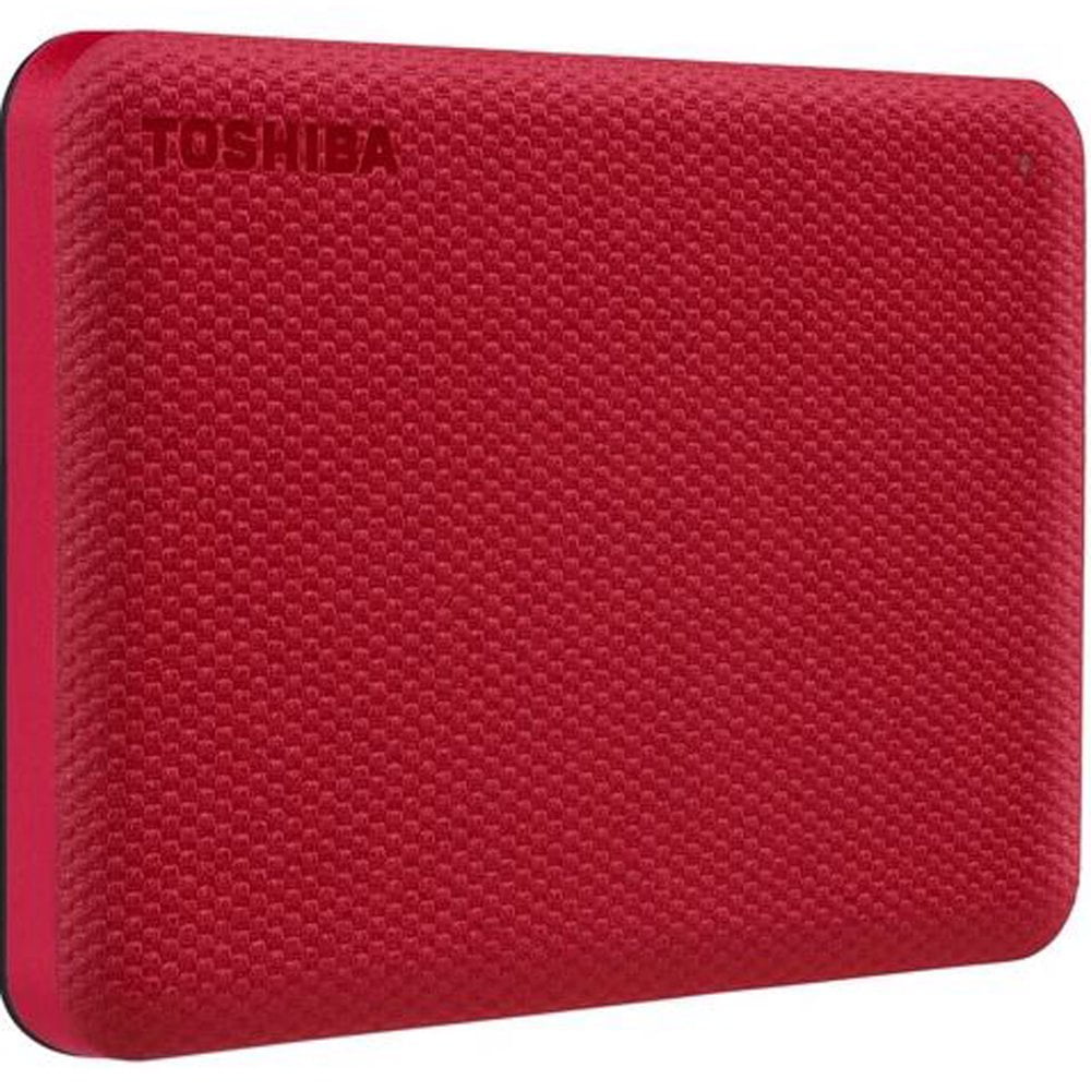 Toshiba Canvio Advance Portable Hard Drive 2TB - RED