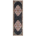 thumbnail image 5 of SAFAVIEH Monaco Trochez Traditional Area Rug, Black/Blue, 6'7" x 9'2", 5 of 9