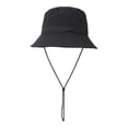 thumbnail image 1 of Sombrero de pescador ajustable sombrero de verano de mujer de color sólido, 1 of 2