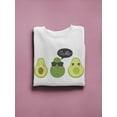 thumbnail image 3 of Hello Avocado Sweatshirt Women -Image by Shutterstock, Female 5X-Large, 3 of 4