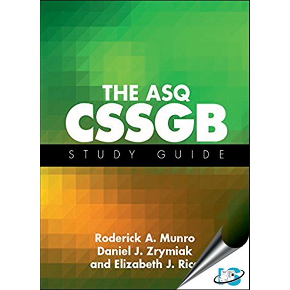 Pre-Owned Infotech Standards/ASQ The ASQ CSSGB Study Guide, 9788174890566, 8174890564, Paperback,