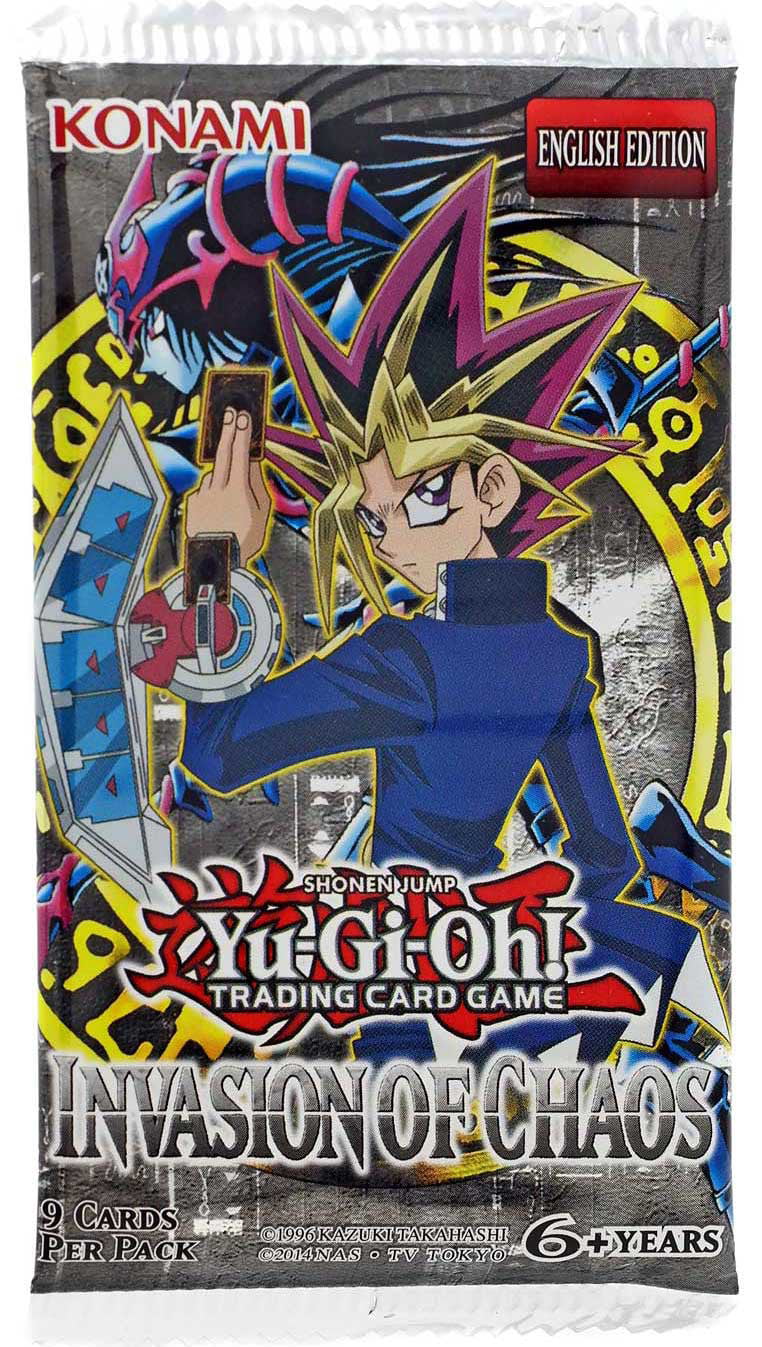 Yugioh Legendary Pack Containing Metal Raiders and Invasion Of Chaos 
