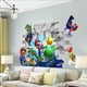 thumbnail image 1 of Papel tapiz de dibujos animados de Super Mario Bros, pegatinas de gamers, decoración de pared de dormitorio de niños, pegatinas de bricolaje, regalo de cumpleaños extraíble, 1 of 4