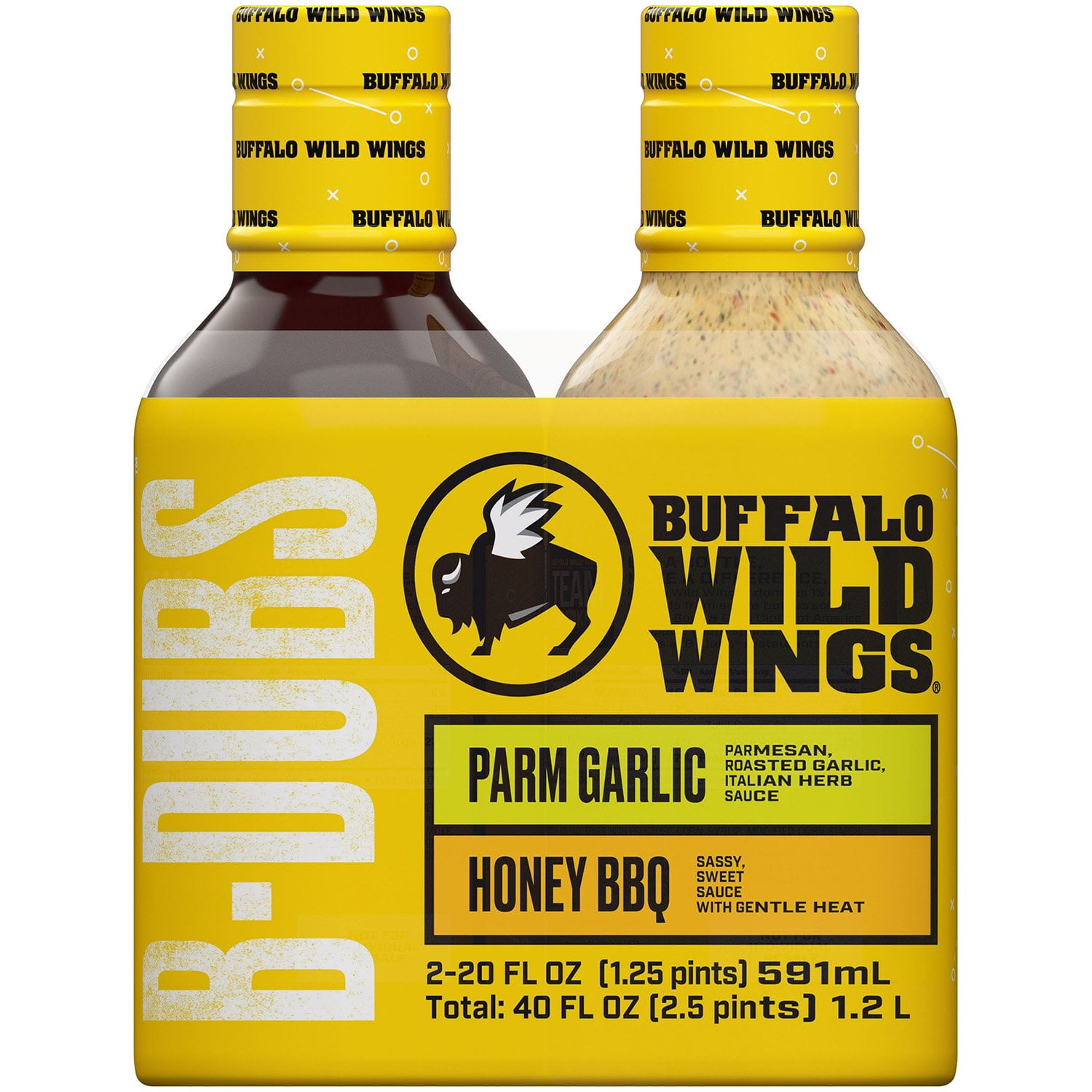 Ambient pint Vandret Buffalo Wild Wings Sauce (20 Ounce, 2 Pack) - Walmart.com
