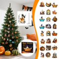 thumbnail image 2 of TIELUTT Halloween 2D Pendant Countdown Pendant Set Halloween 2D Interval Timer for Workout Sand Watch Strap Big Timer Clock for Garage Count down Calendar for Christmas Christmas Countdown Clock Light, 2 of 8