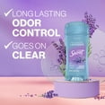 thumbnail image 2 of Secret Clear Gel and Deodorant for Women, Refreshing Lavender, 3.4 oz, 2 of 10