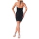 thumbnail image 3 of Vestido Mini Brillante INSPIRE CHIC para Mujeres, Vestidos Bodycon con Corte y Fruncido, Color Negro, 3 of 6