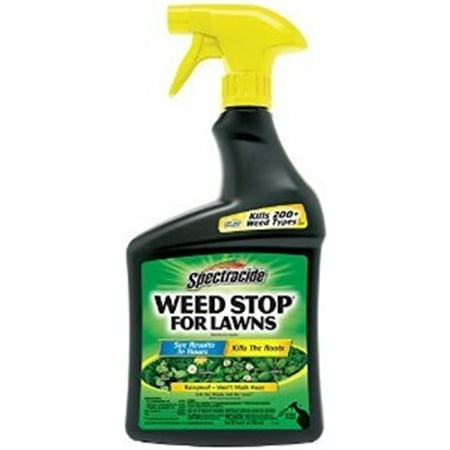 Spectracide Weed Stop For Lawns, Ready-to-Use, 32-fl (Best Small Weed Pipe)