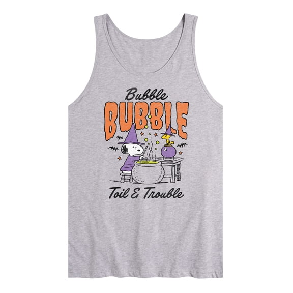 Peanuts - Bubble Bubble Toil Trouble - Men's Jersey Tank Top
